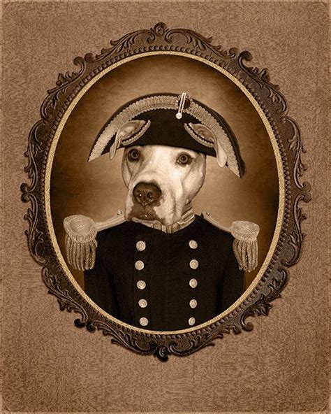 Custom Vintage Image Of Pet Custom Pet Portrait By Hotdigitaldog