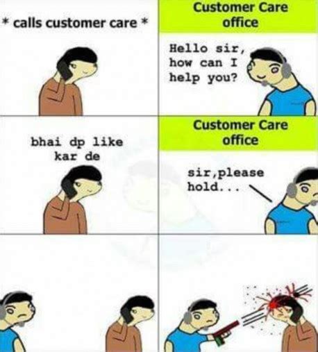 Facebook Profile Foto Like Customer Care Office Funny Meme Facebook