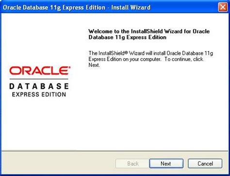 Read that by clicking on the link, and then click accept license agreement. Java Web Development: How to install Oracle Database XE 11g R2
