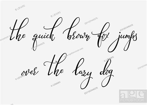 Handwritten Pointed Pen Ink Style Modern Calligraphy Cursive Font