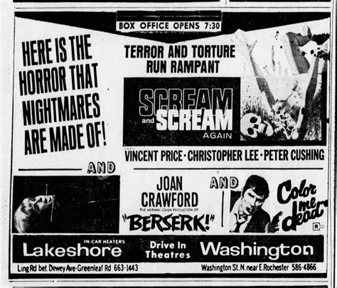 17 best images about vintage drive in theater horror ads on pinterest drive in theater horror
