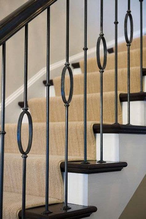30 Black Wrought Iron Stairs Railing Design Ideas Stair Railing