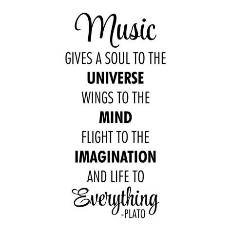 Music Is Life To Everything Wall Quotes™ Decal