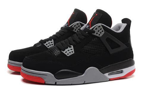 Air jordan iv air jordan shoes vintage nike nike air jordans jordans sneakers reebok flip shoes nba sport fashion. Air Jordan 4 (IV) Retro "Bred" Black/Cement Grey-Fire Red ...