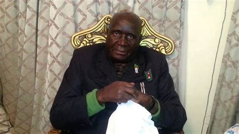 He President Kenneth Kaunda Appreciates Hrh Princess Sikhanyiso Of