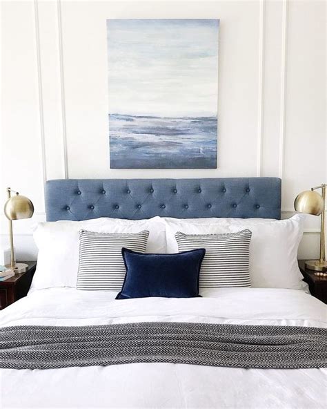 Cool 20 Incredible Headboard Design For Your Bedroom Inspiration Blue