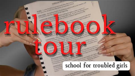 Rulebook Tour From The School For Troubled Girls Pt 1 Youtube