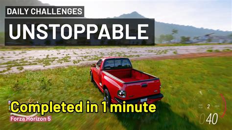 Forza Horizon 5 Daily Challenges Unstoppable Earn Wrecking Ball Skill