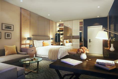 Luxury Hotel Room Night On Behance