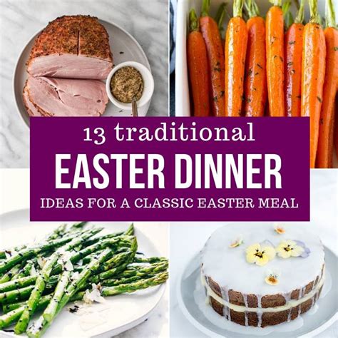 Traditional Easter Dinner Ideas Passion For Savings