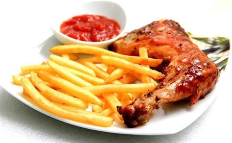 Grilled Chicken Chips Restaurant Homemade Soups Tasty Meals In Lagos