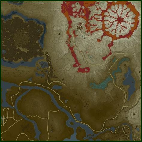 Legend Of Zelda Breath Of The Wild Interactive Map Maps Resume