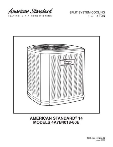 American Standard Air Conditioner Models American Standard Vs Rheem