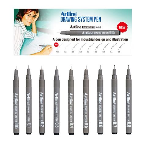 Artline Drawing System Pen Black No1 Online Bookstore And Revision
