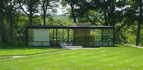 Arquitectura Minimalista La Casa De Vidrio De Philip Johnson