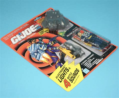 1991 Gi Joe Super Sonic Fighters Major Bludd V2 Moc Mosc Us Card Hasbro