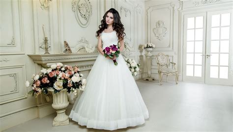 kobieta panna młoda bukiet kwiatów pokój meble bride luxury brides hd desktop
