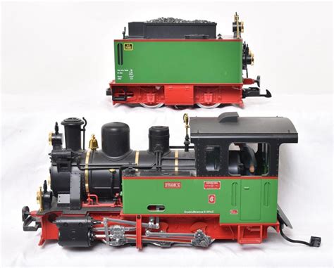 Sold At Auction Lgb Modern G Scale 22261 Frank S 0 6 0 Steam Locomotive