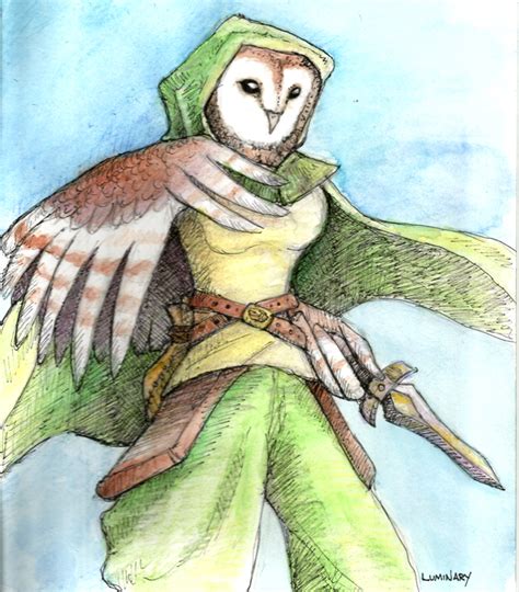 Free Art Friday Female Owl Rogue — Weasyl