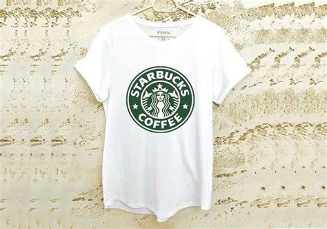 Starbucks Tee Coffee Lovers T Coffee T Shirt Coffee Etsy Coffee