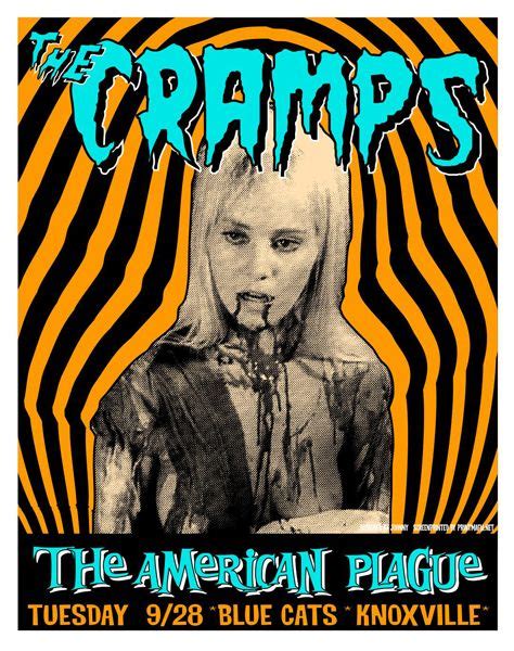 Pin By Frank Cameron On Cramps Vintage Concert Posters Punk Poster