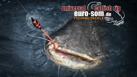 Universelle Wallermontage Euro Som Catfish Rig Youtube