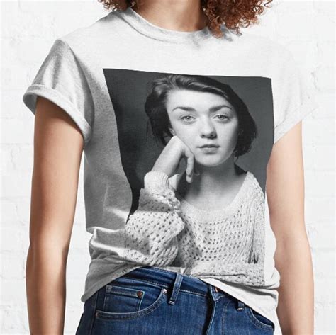 Maisie Williams Womens T Shirts And Tops Redbubble