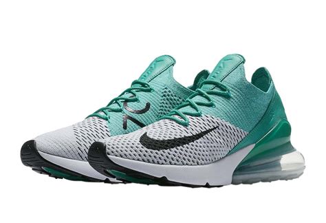 Nike Wmns Air Max 270 Flyknit Clear Emerald Ah6803 300