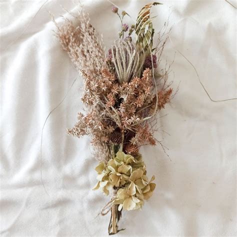 Dried Flower Arrangements Rangkaian Bunga Kering Minimalis Buket Bunga