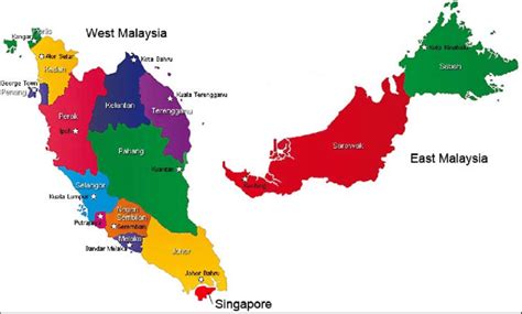 Location Of The West Malaysia Source Download Scientific Diagram