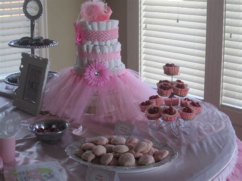 Baby Girl Tutu Diaper Cake Diaper Cakes Pinterest Baby Girl