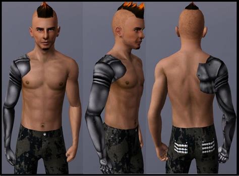 Mod The Sims Iron Three Totally Custom Designed Prosthetic Arms And