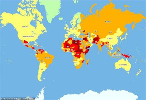Travel Safety Concerns This Interactive Map Shows The Safest And