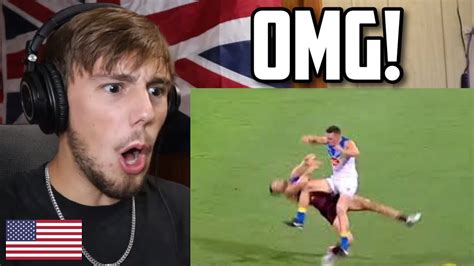 Nfl Fan Reacts To Biggest Afl Hits Youtube