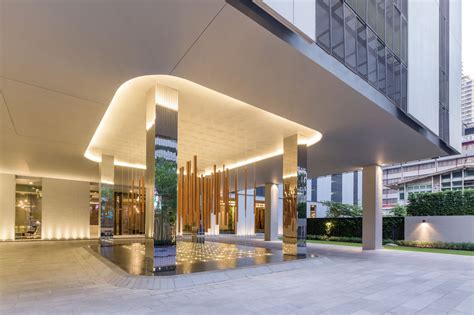 Hyde Condominium Landscape Design By Shma Building Entrance Hotel
