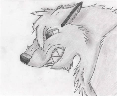 Growling Wolf Lead Drawing By Drawingmaster1 On Deviantart