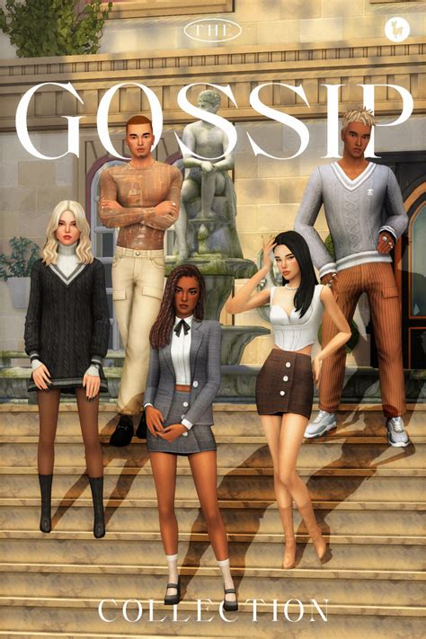 The Sims 4 The Gossip Collection Greenllamas Cc The Sims