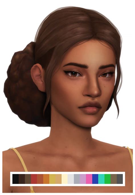 Hallie Hair Dogsill On Patreon Sims 4 Characters Sims Hair Sims 4 Vrogue