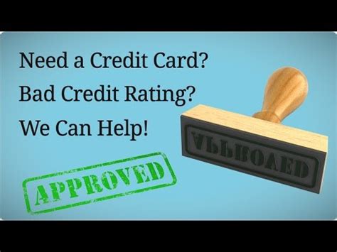 It's best to take inventory of your current financial situation. ** Apply for credit card with bad credit ** | Bad Credit Rating - YouTube