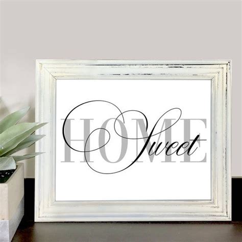 Printable Wall Art Instant Download Home Sweet Home Living Etsy