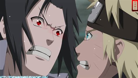 Sasuke Vs Naruto Final Battle By Iitheyahikodarkii On Deviantart
