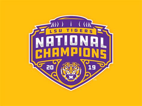 Celebrate The Lsu Tigers 2019 National Championship With This Stunning
