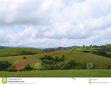Vagamon Hills And Meadows Green Fields And Open Sky Idukki Kerala