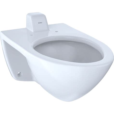 Toto Ct708uv Commercial Wall Hung Elongated Toilet Bowl Only Cotton
