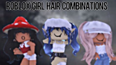 Cheap And Affordable Roblox Hair Combinations Part 2 Youtube