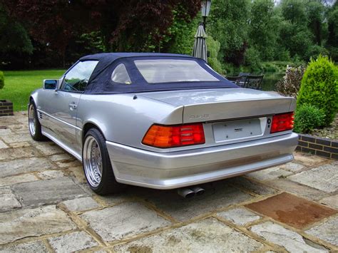 We have carried out our sport catalyst backward exhaust system to this mercedes r129 500sl. Mercedes-Benz R129 SL500 6.0 AMG | BENZTUNING