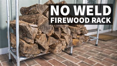Easy To Build Diy Firewood Rack Youtube