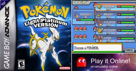 Both of the games were published by nintendo for the this let's wrap it up section marks the end of this article on how to start a new pokémon game? we hope that this article has helped you in your. Play Pokemon Light Platinum on Game Boy