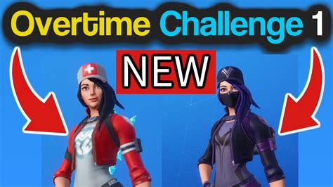 Fortnite Overtime Challenges 1 To Unlock Purple Remedy Skin