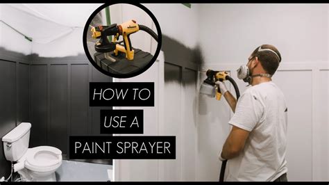 How To Use A Paint Sprayer On Interior Walls And Paint A Whole Room In